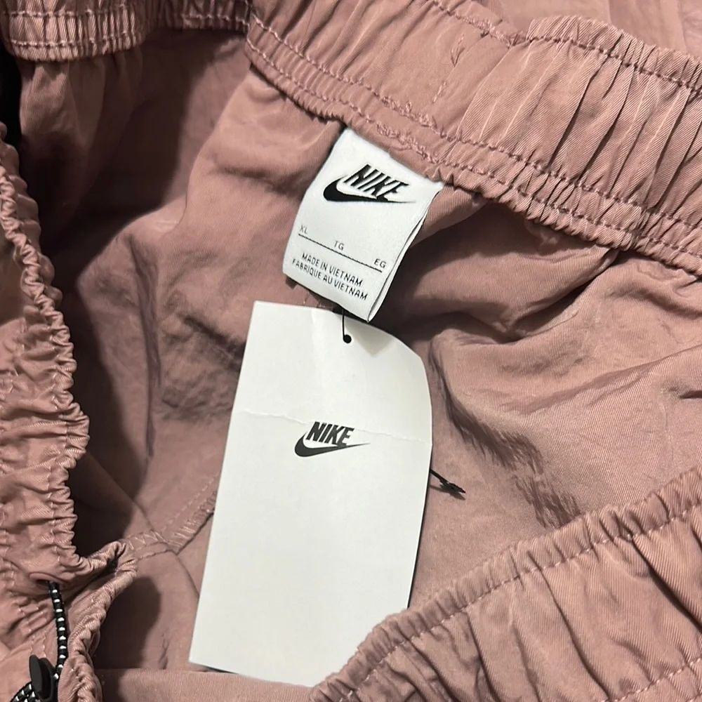 Nike Brown Wide Leg Pants Relaxed Fit